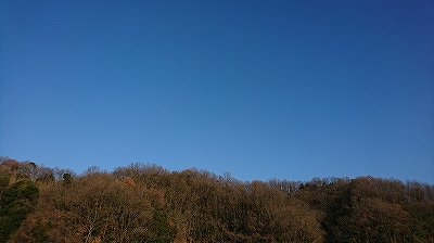 お墓の青空